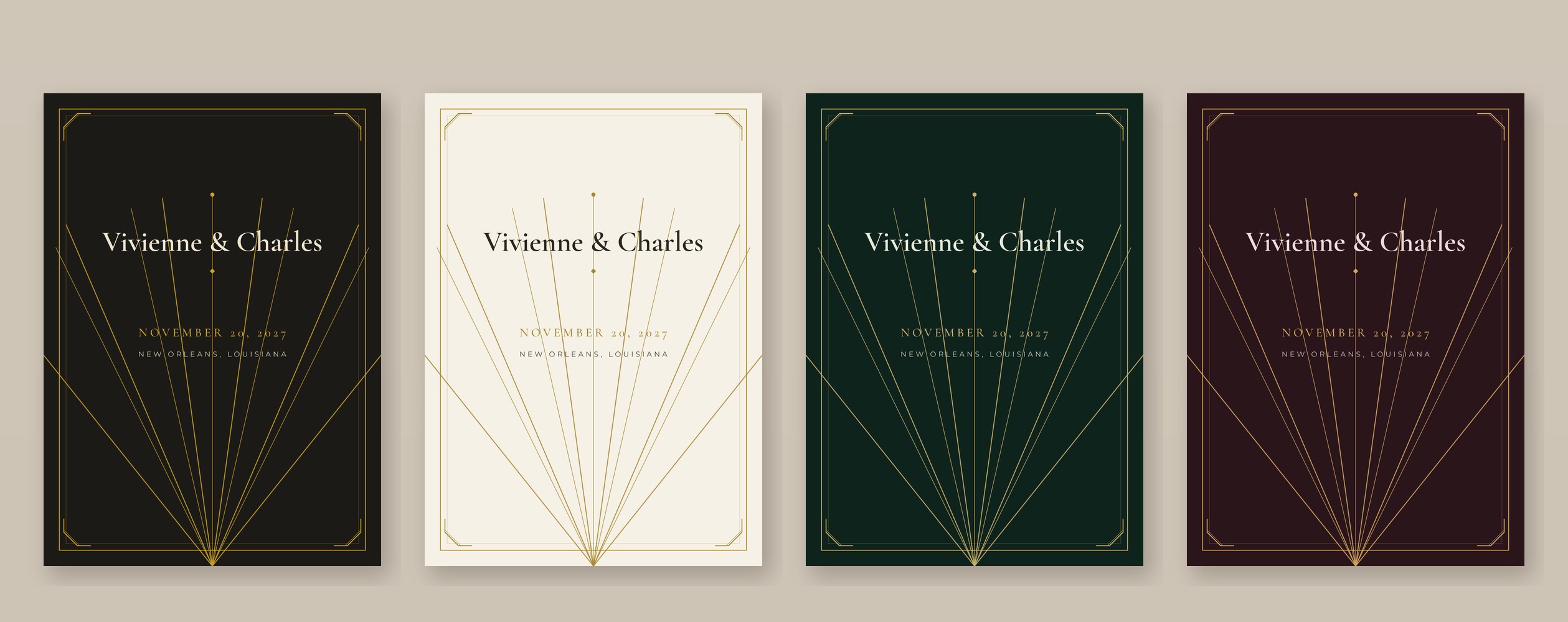 Color palette options