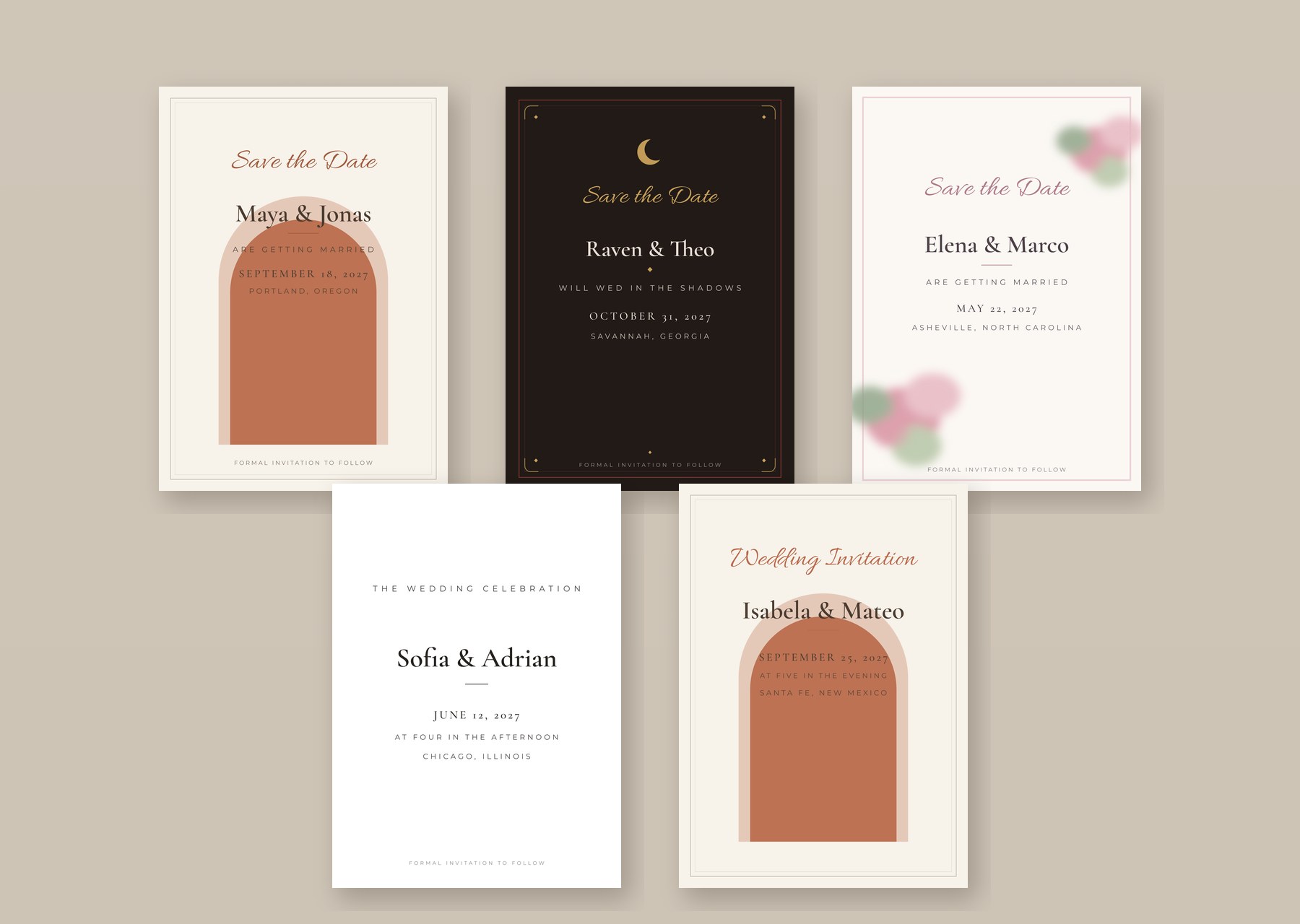 Wedding stationery bundle: everything you need preview